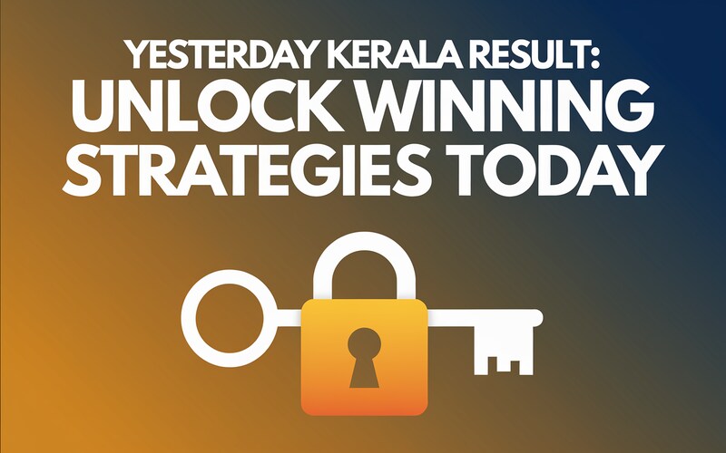 Yesterday Kerala Result