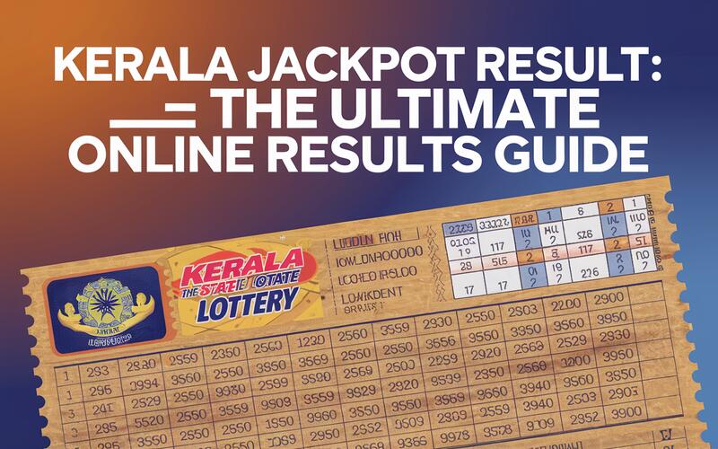 Kerala Jackpot Result